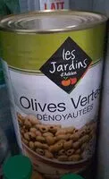 Mängden socker i Olive verte dénoyautées