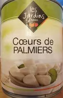 Mängden socker i Cœurs de PALMIERS