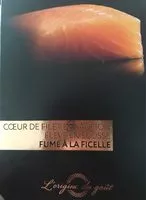 Mängden socker i Coeur de filet de saumon eleve en Ecosse