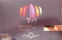 Mängden socker i Coffret dégustation chocolat noir