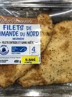 Mängden socker i Filets de limande du nord