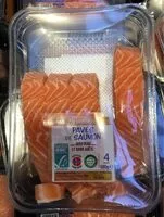 Mängden socker i Pavés de saumon