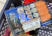 Mängden socker i Sushi