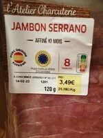 Mängden socker i Jambon Serrano