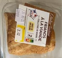 Mängden socker i Friands à la viande