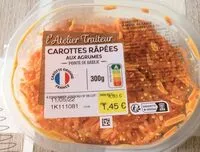 Mängden socker i Carottes râpées