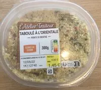 Mängden socker i Taboulé à l’orientale