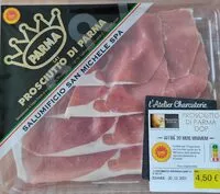 Mängden socker i Prosciutto di parma dop