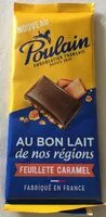 Mängden socker i Au bon lait de nos régions - Feuilleté caramel