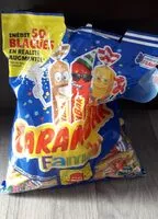 Mängden socker i Carambar family