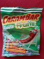 Mängden socker i Carambar goût fruits