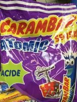 Mängden socker i Carambar Atomic