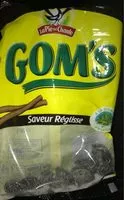 Mängden socker i Gom's saveur réglisse