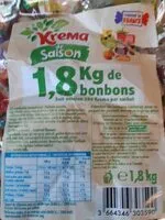 Mängden socker i Krema de saison