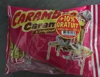Mängden socker i Carambar barre