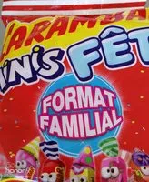 Mängden socker i Carambar mini fete