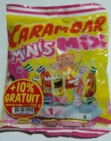 Mängden socker i Minis Mix