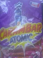 Mängden socker i Carambar atomic