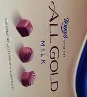 Mängden socker i Terry's all gold chocolate pieces-assorted milk