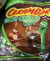 Mängden socker i Bonbons carambar choco nut