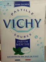Mängden socker i Pastille Vichy