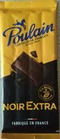 Mängden socker i Poulain noir extra