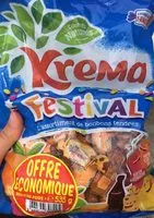 Mängden socker i Krema festival
