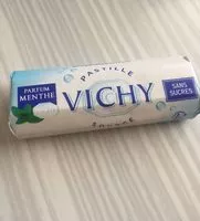 Mängden socker i Pastille vichy sans sucre - Parfum menthe