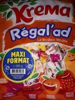 Mängden socker i Régal'ad