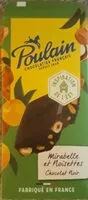 Mängden socker i Mirabelle et noisettes Chocolat noir