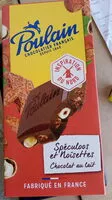 Mängden socker i Chocolat au lait spéculoos et noisettes