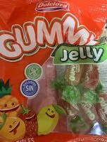 Mängden socker i Gummy Jelly