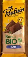 Mängden socker i Poulain Bon et BIO lait