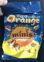 Mängden socker i Minis popping candy