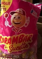 Mängden socker i Sucette carambar