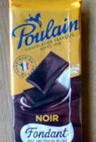 Mängden socker i Chocolat noir fondant poulain