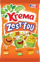 Mängden socker i Zest'Fou - Confiseries aromatisées