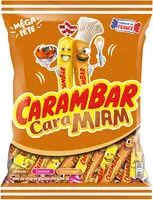 Mängden socker i Carambar
