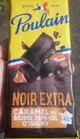 Mängden socker i Chocolat noir extra caramel au beurre demi-sel d'issigny