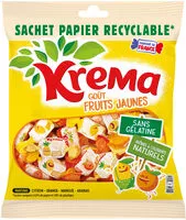 Mängden socker i Krema goût fruits jaunes