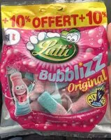 Mängden socker i Bubblizz original