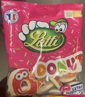 Mängden socker i Lutti donut