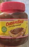 Mängden socker i Pâte à tartiner goût caramel cacao