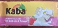 Mängden socker i Kaba weiße Schokolade mit Erdbeer und Brause