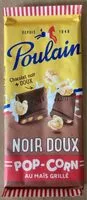 Mängden socker i Noir doux Pop corn