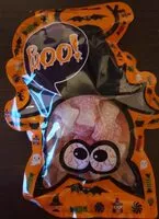 Mängden socker i Sachet bonbon Halloween Boo!