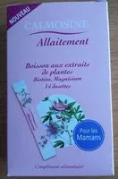 Mängden socker i Calmosine Allaitement