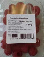 Mängden socker i Framboise biologique