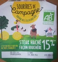 Mängden socker i Steak haché