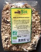 Mängden socker i Muesli aux pepitrd de chocolat